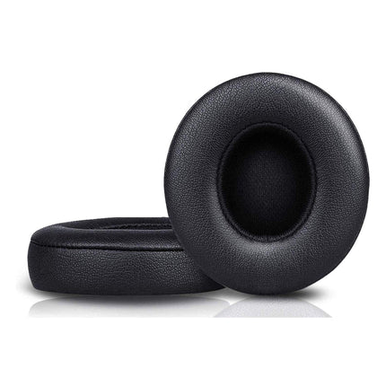 ULT Ultearpads.com Replacement Ear Pads for Beats Solo 2 & Solo 3 Wireless On-Ear Headphones - Softer Leather, Luxurious Memory Foam, Added Thickness, Extra Durability - Ear Cushions, Headset Earpads, Ear Cups Cover Repair Parts