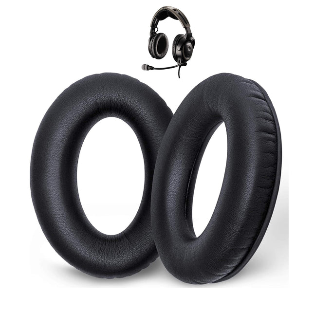 ULT Ultearpads.com Replacement Ear Pads for Bose A20 Aviation Headset/Aviation Headset X A10, EarPads Cushions with High-Density Noise Isolation Foam - Noise-Canceling Ear Pads for Aviation Pilots