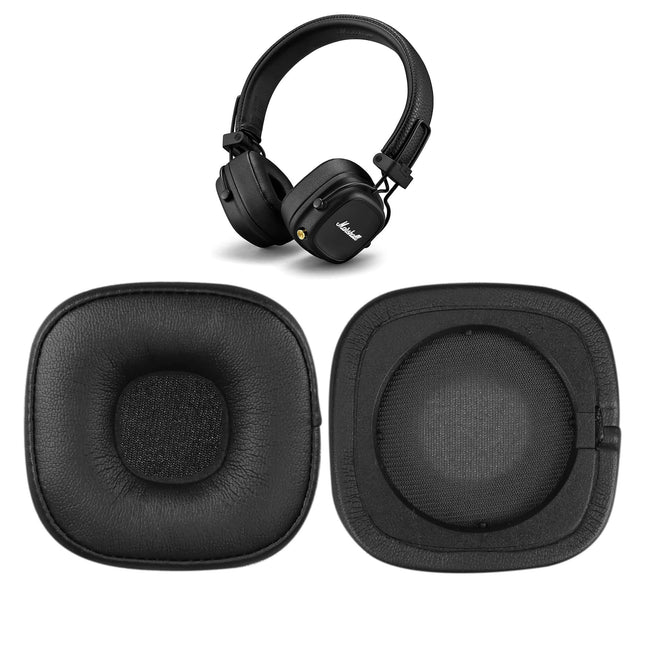 ULT Ultearpads.com Replacement Ear Pads Cushions for Marshall Major I/II/III/IV/V ANC Bluetooth Wireless/Wired Headphones,for Major 1/2/3/4/5 Headset - Softer Leather, Luxurious Memory Foam - Ear Cushions, Headset Earpads, Ear Cups Cover Repair Parts