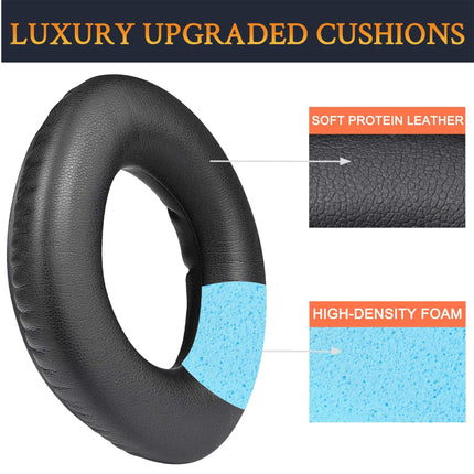 ULT Ultearpads.com Replacement Ear Pads for Sennheiser PXC360 BT(PXC 360BT), PX360/BT(PX 360/BT), MM550(MM550-X), HD360 Pro(HD 360 Pro) Headphones Ear Cushions, Headset Earpads, Ear Cups Cover Repair Parts