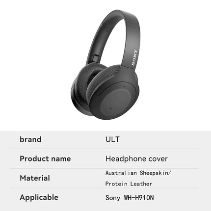 ULT Ultearpads.com Replacement Ear Pads for Sony WH-H910N H910N Wireless Noise-Canceling Headphones Ear Cushions, Headset Earpads, Ear Cups Cover Repair Parts