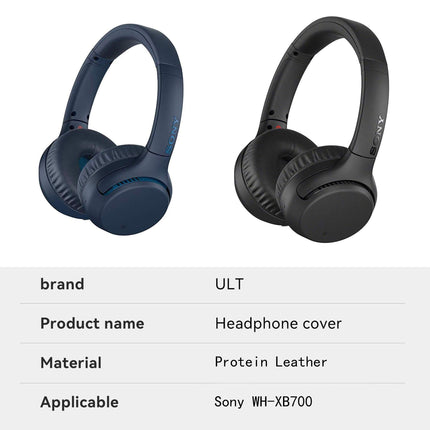 ULT Ultearpads.com Replacement Earpads Cushions for Sony WH-XB700 Noise Canceling Over-Ear Headphones, Ear Pads with Noise Isolation Foam Headset Repair Part