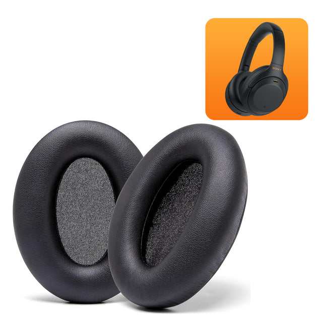 ULT Ultearpads.com Professional Earpads Cushions Replacement for Sony WH-1000XM3 (WH1000XM3) Over-Ear Headphones, Ear Pads with Softer Protein Leather & Australian sheepskin, Noise Isolation Memory Foam, Added Thickness