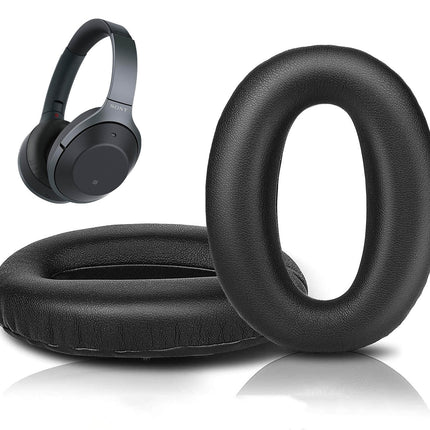 ULT Ultearpads.com Replacement Earpads Cushions for Sony WH-1000XM2 (WH1000XM2) & MDR-1000X (MDR1000X) Headphones, Ear Pads with Noise Isolation Foam, Added Thickness