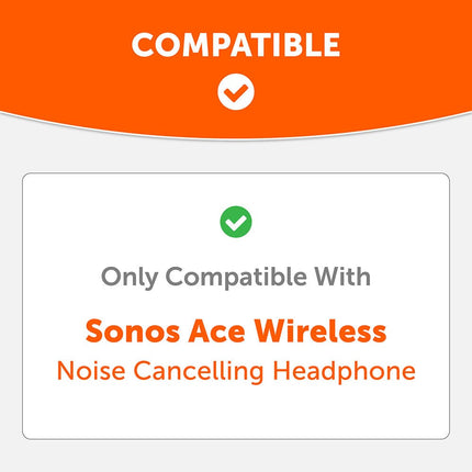 For Sonos Ace Earpad Sweat Covers - ULT SweatZ Ace