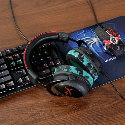 Upgraded Gaming Earpads - For Hybrid Velour