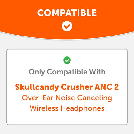 Upgraded For Skullcandy Crusher ANC 2 Earpads - ULT PadZ Crusher ANC 2