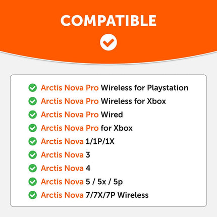 ULT Silicone HeadbandZ for Arctis Nova Headsets,Xbox